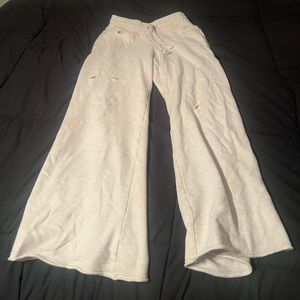 Aerie ripped oversized sweat pants